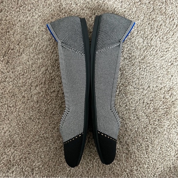 Rothy’s The Flat in Grey Mist Captoe 10.5 - Picture 9 of 16